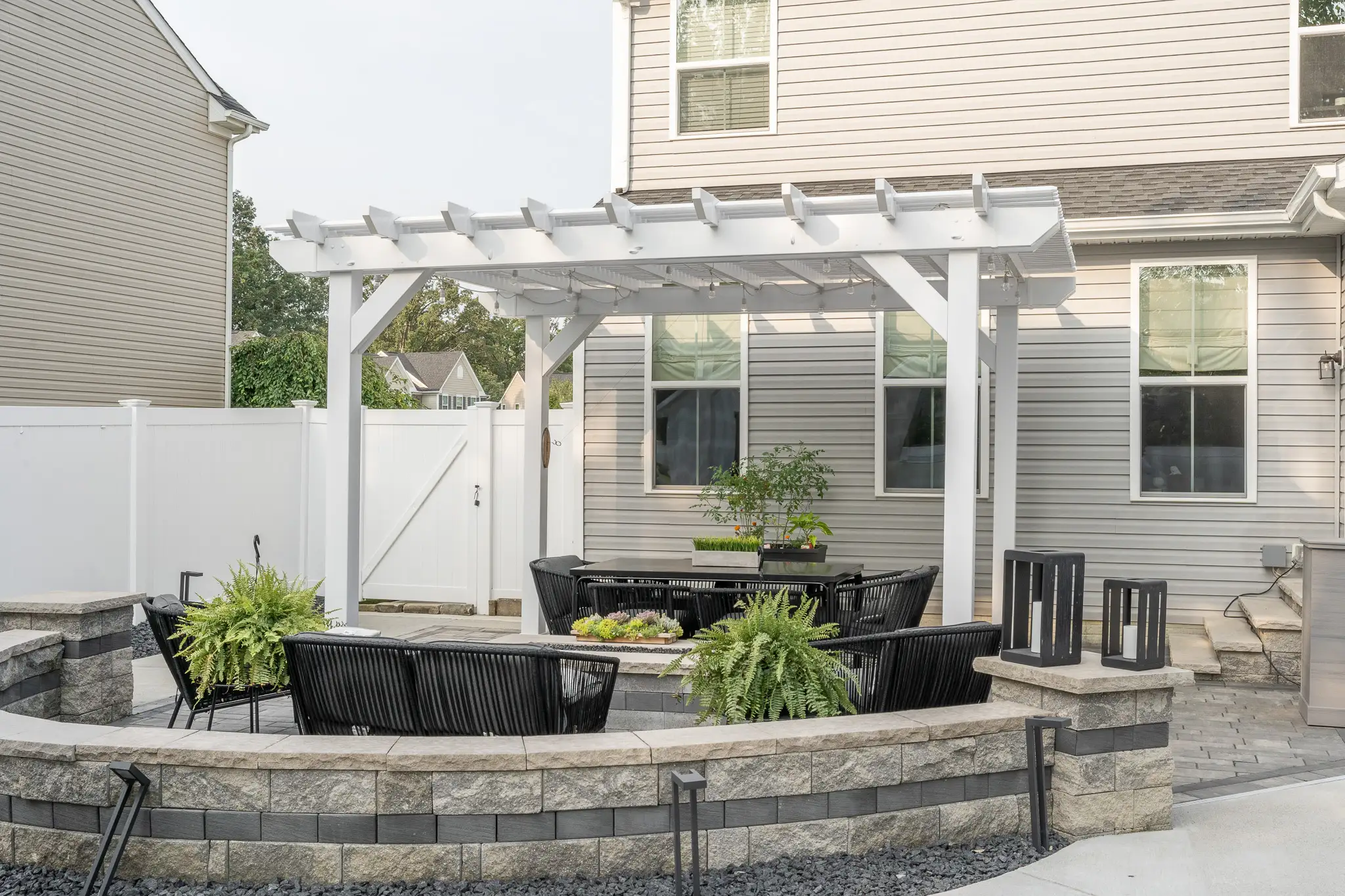 Urbana Vinyl Pergola from Berlin Gardens - Urbana Vinyl Pergola from Berlin Gardens - 191-URBANA