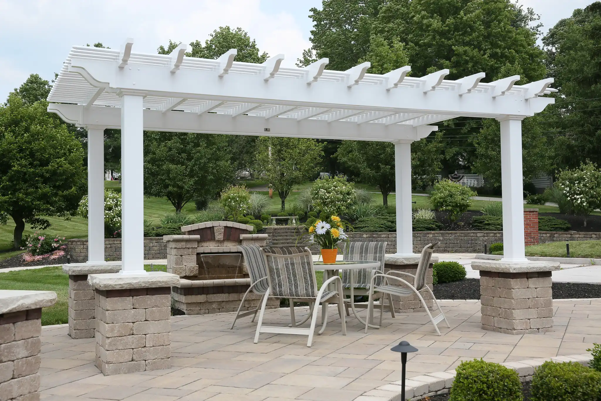 Urbana Vinyl Pergola from Berlin Gardens - Urbana Vinyl Pergola from Berlin Gardens - 191-URBANA