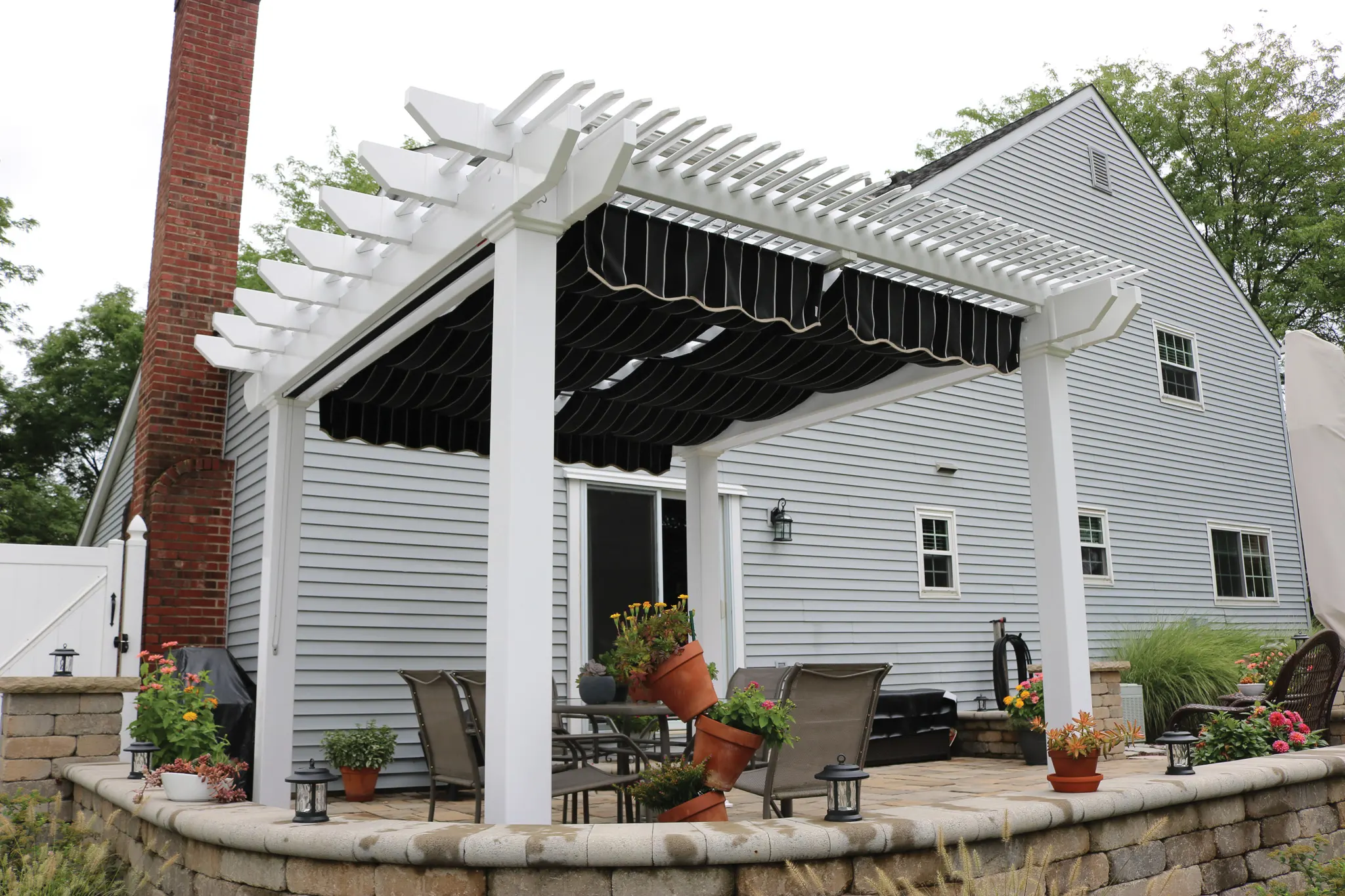 Urbana Vinyl Pergola from Berlin Gardens - Urbana Vinyl Pergola from Berlin Gardens - 191-URBANA
