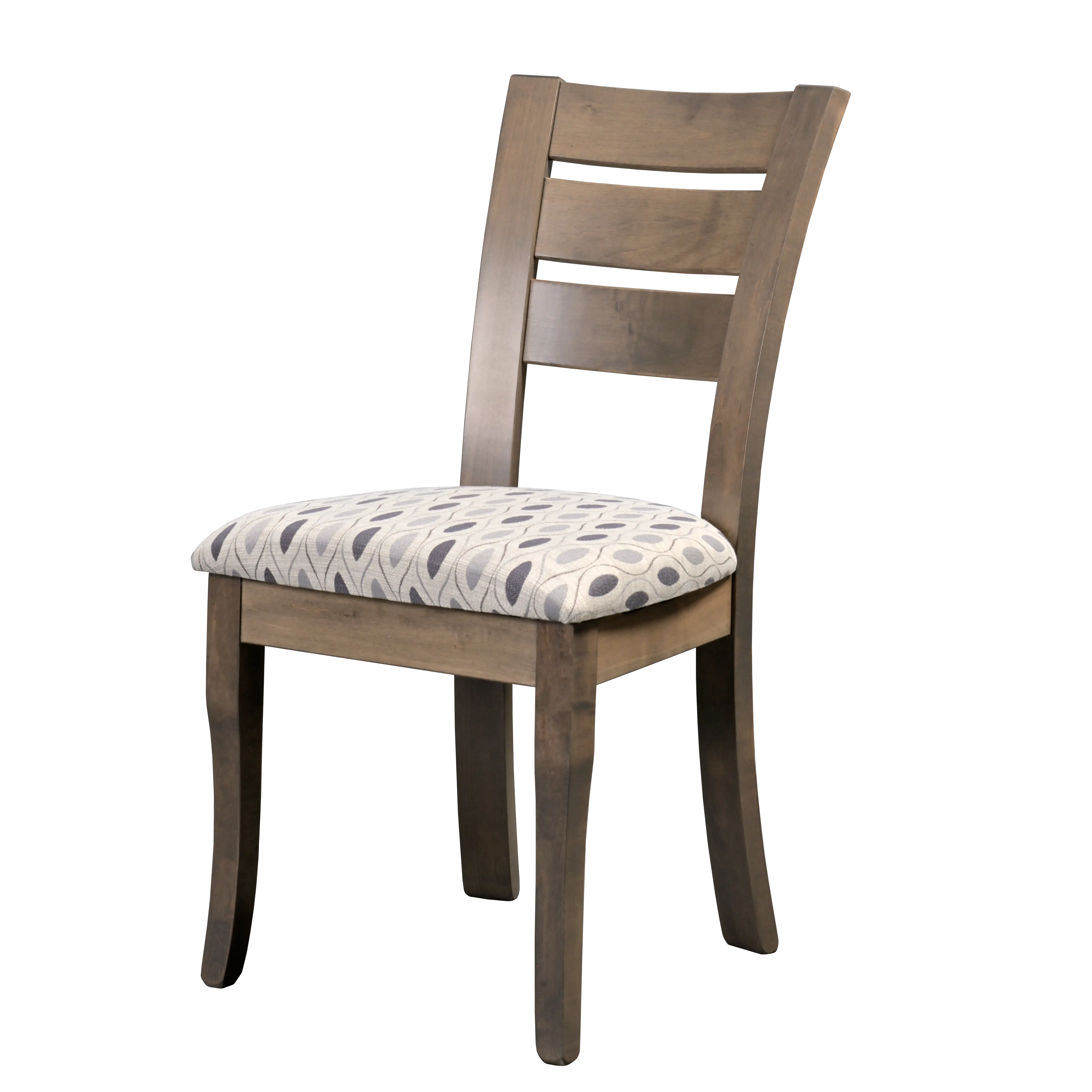 Amish East Lake Solid Hardwood Dining Side Chair - No, , , , , Brown Maple Maple, Creekslate Amish East Lake Solid Hardwood Dining Side Chair - 281-036-BPZ