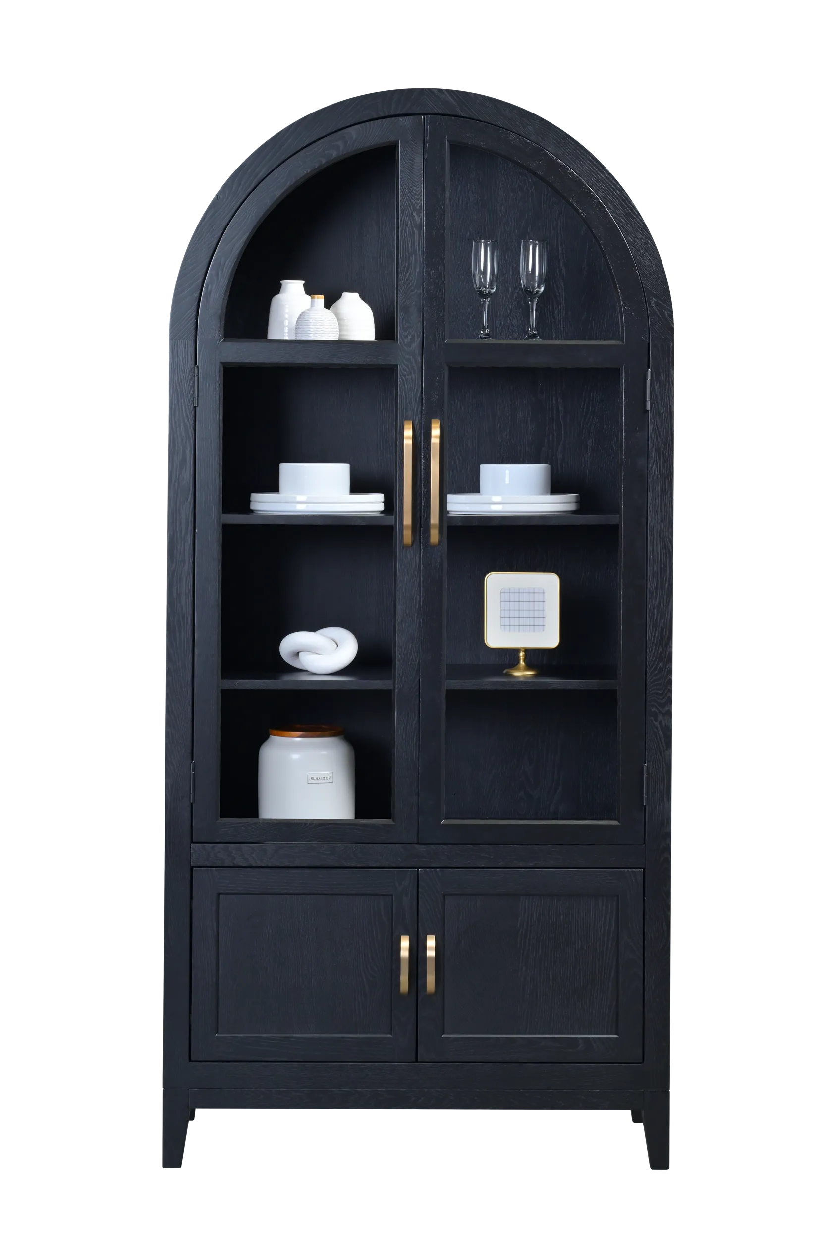 Amish Durham Solid Hardwood Display Cabinet - Large Doors 484-192224-SBZ
Small Doors 484-396-SBZ Amish Durham Solid Hardwood Display Cabinet - 281-428-15841618