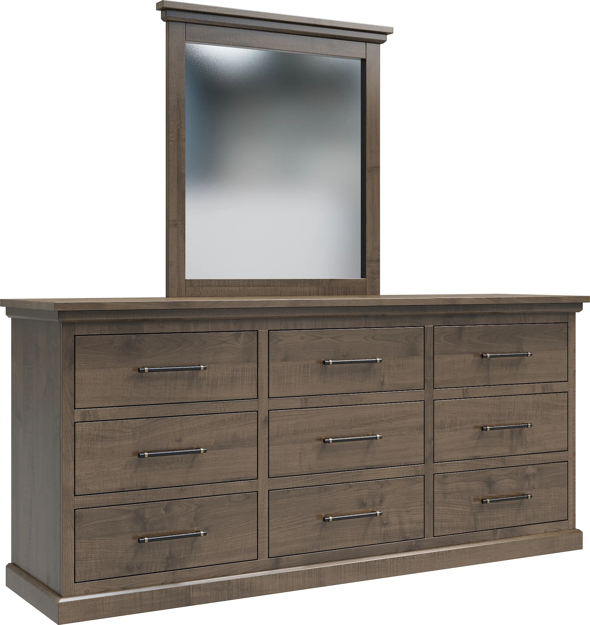 Amish Santorini Solid Hardwood Bedroom 9-Drawer Dresser - Amish Santorini Solid Hardwood Bedroom 9-Drawer Dresser - 281-472-1755612A