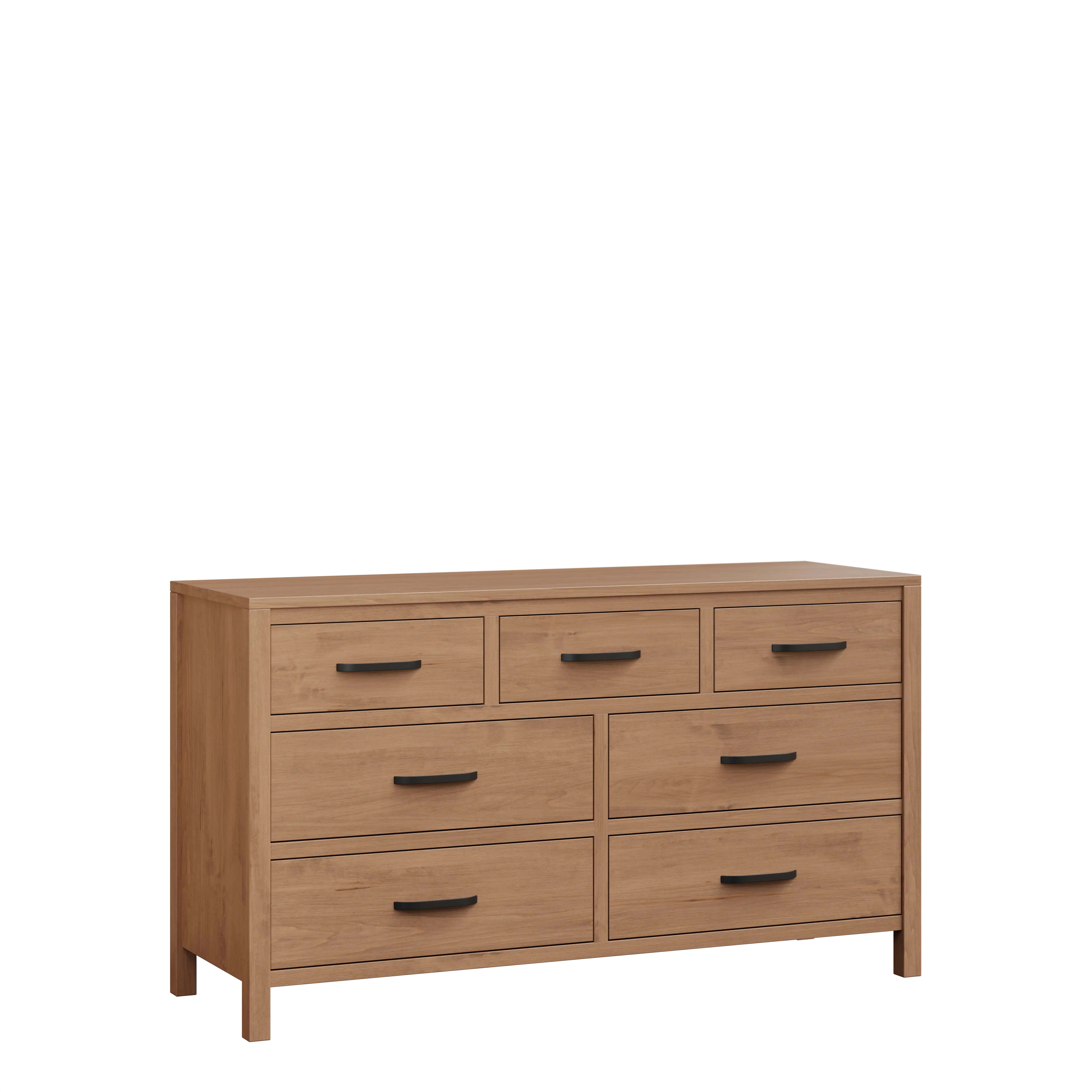 Amish Amanda Solid Hardwood Bedroom 7-Drawer Dresser - Amish Amanda Solid Hardwood Bedroom 7-Drawer Dresser - 281-478-935367