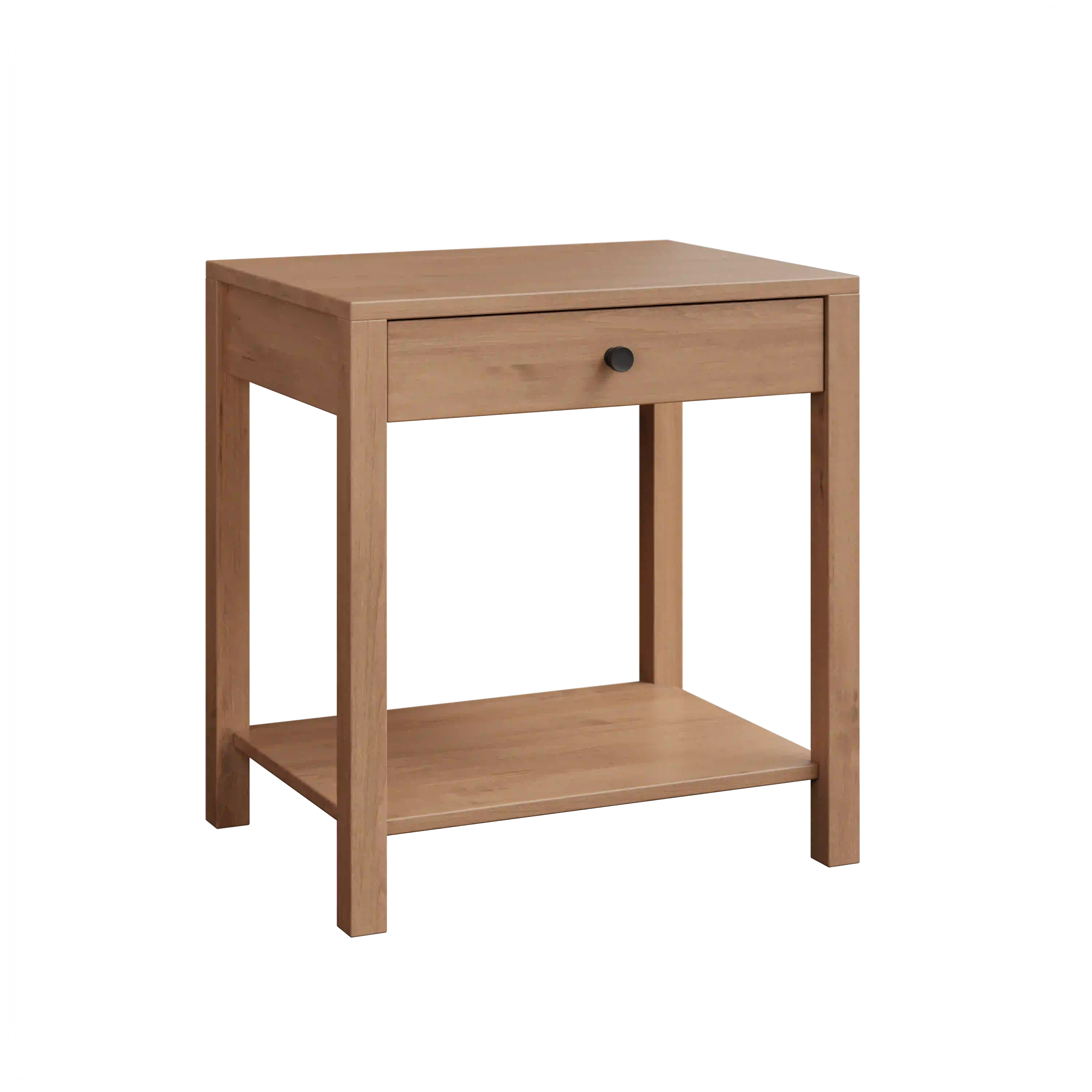 Amish Amanda Solid Hardwood Bedroom 1-Drawer Nightstand - Amish Amanda Solid Hardwood Bedroom 1-Drawer Nightstand - 281-479-5953514AO