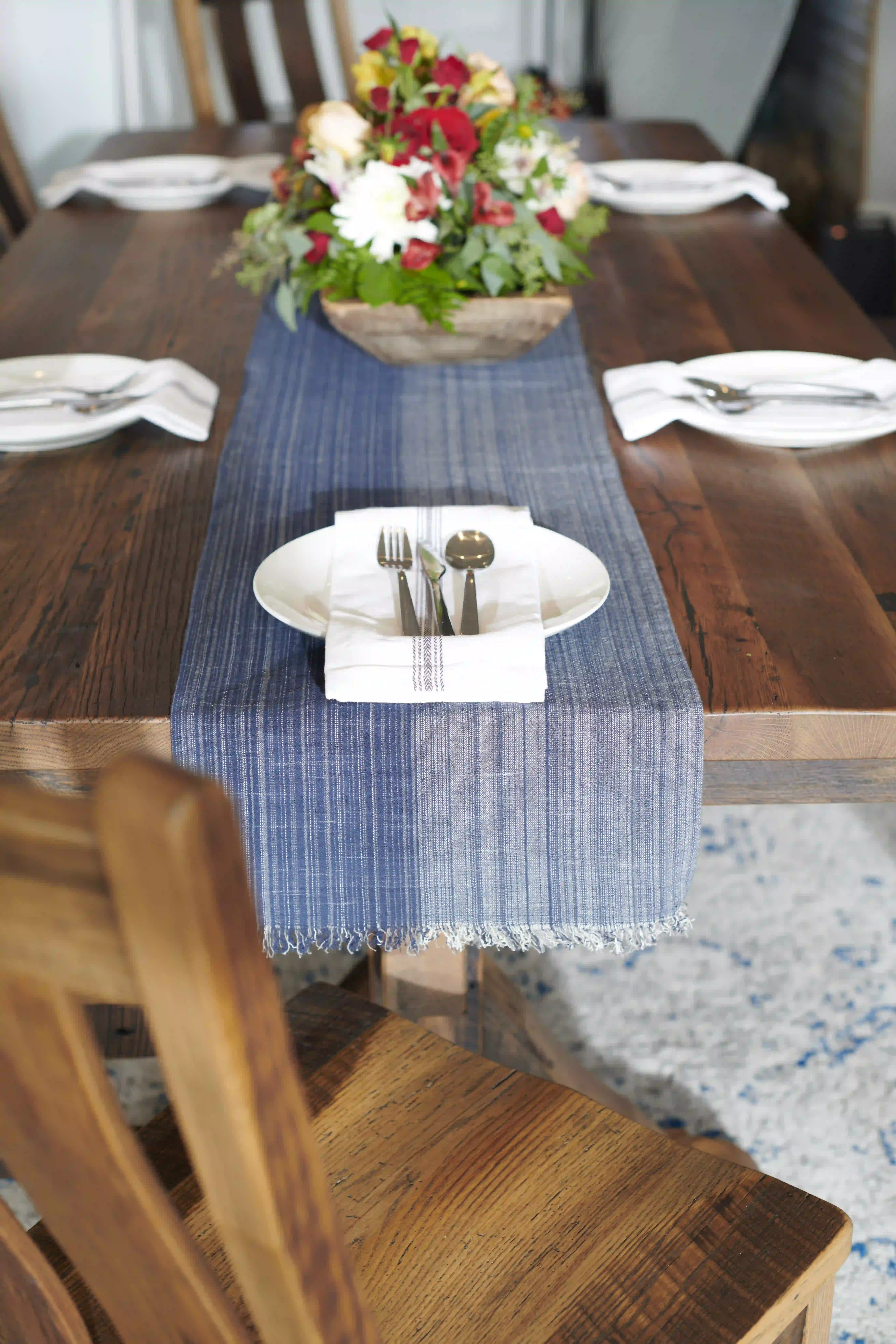 Amish Bristol Solid Hardwood Dining Table - No, , 42'' x 96'' x 30'' Solid Top, , , , , Barnwood, 3 Glaze Amish Bristol Solid Hardwood Dining Table - 281-487-QXYIB