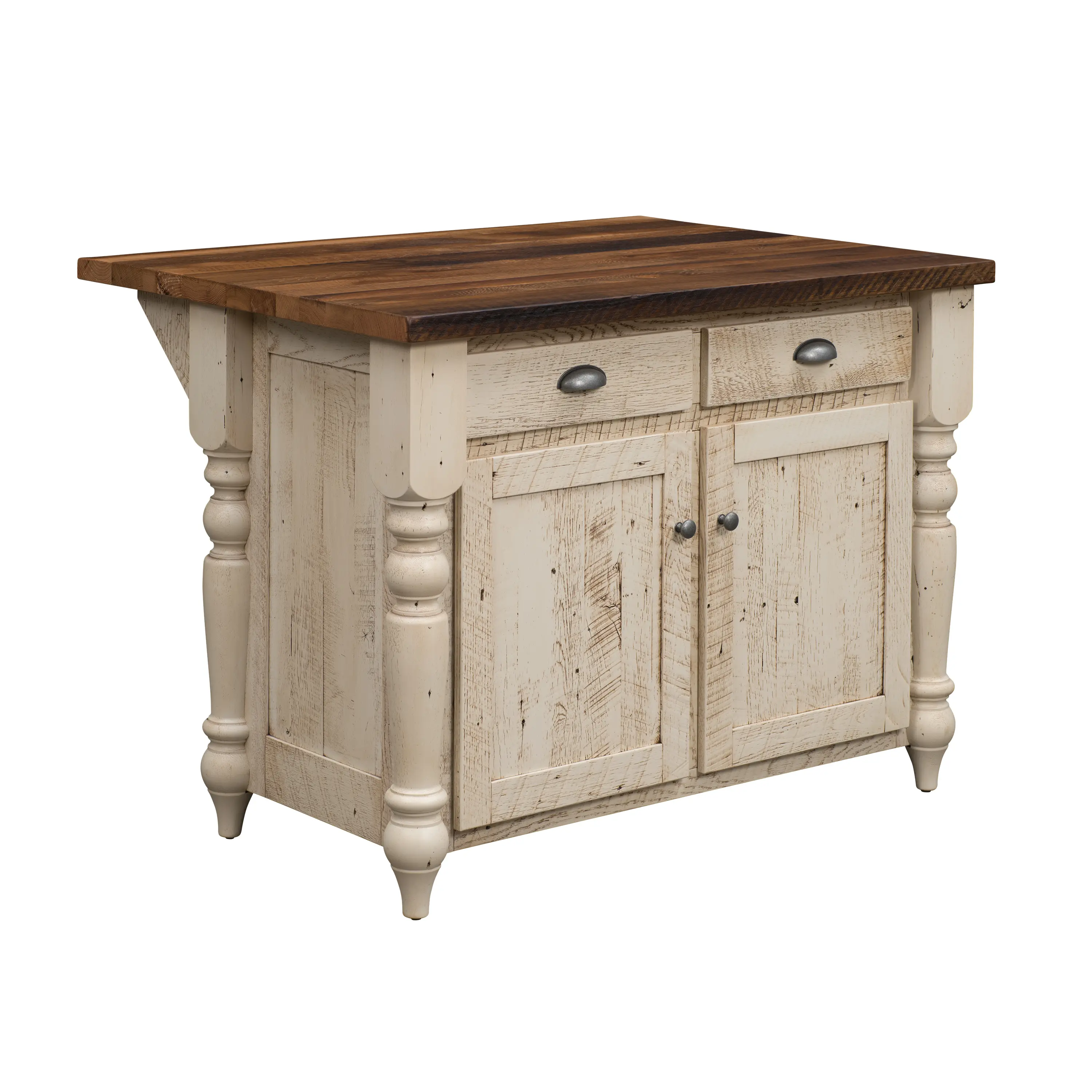 Amish Farmhouse Solid Hardwood Kitchen Island - Amish Farmhouse Solid Hardwood Kitchen Island - 281-513-6993