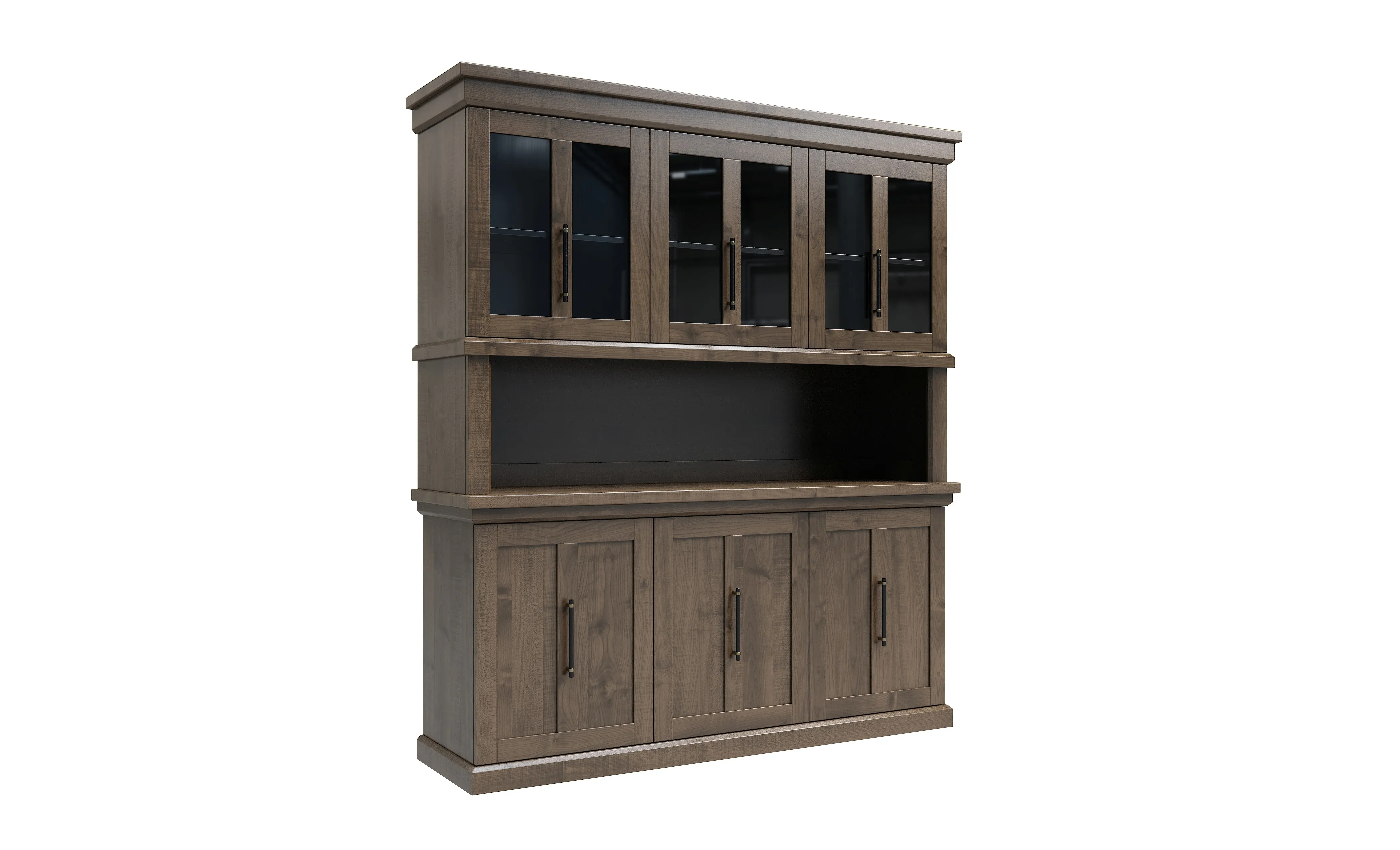 Amish Santorini Solid Hardwood Dining Hutch - Amish Santorini Solid Hardwood Dining Hutch - 281-518-0542725AL