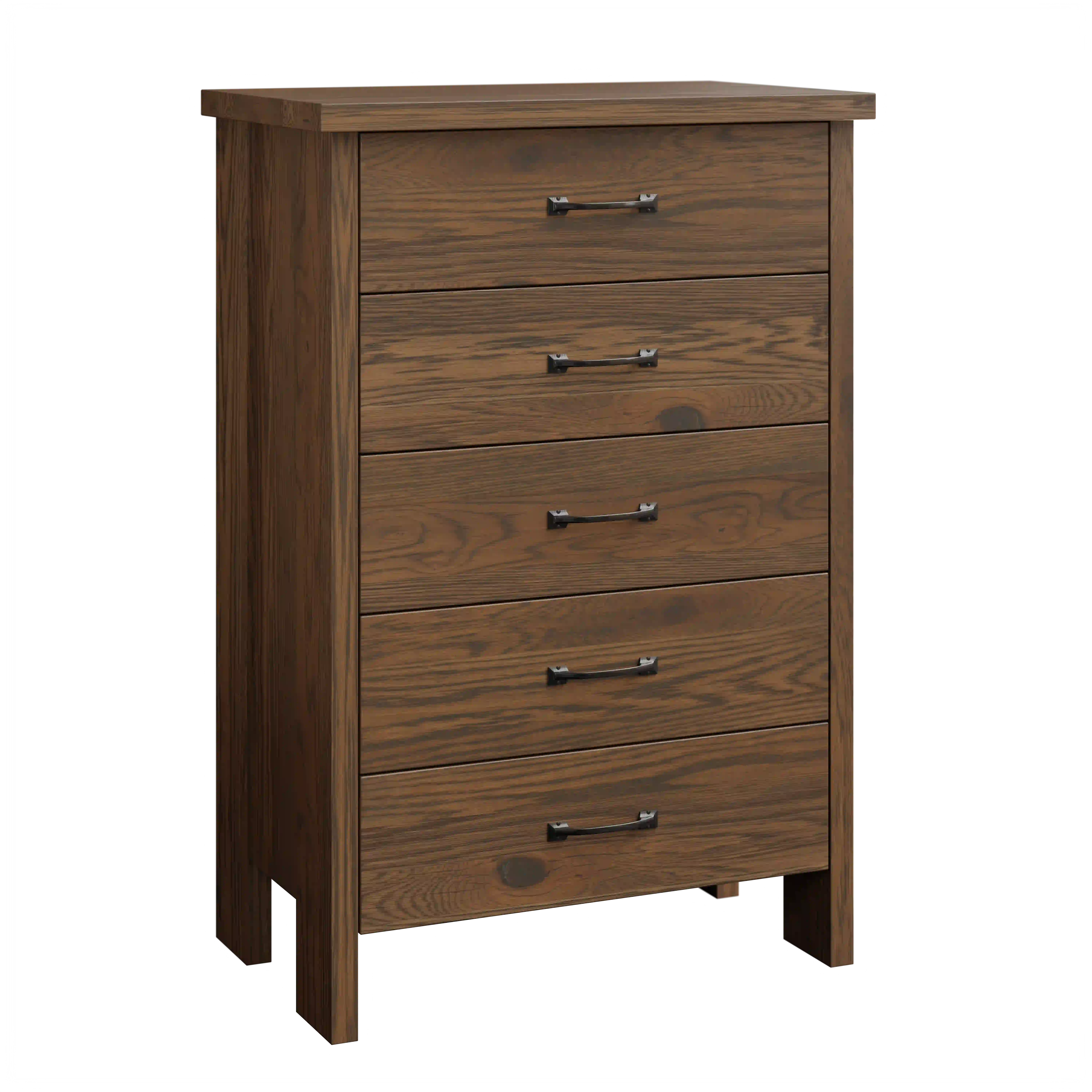 Amish Cheyenne Solid Hardwood Bedroom 5-Drawer Chest - Amish Cheyenne Solid Hardwood Bedroom 5-Drawer Chest - 281-528-6955868