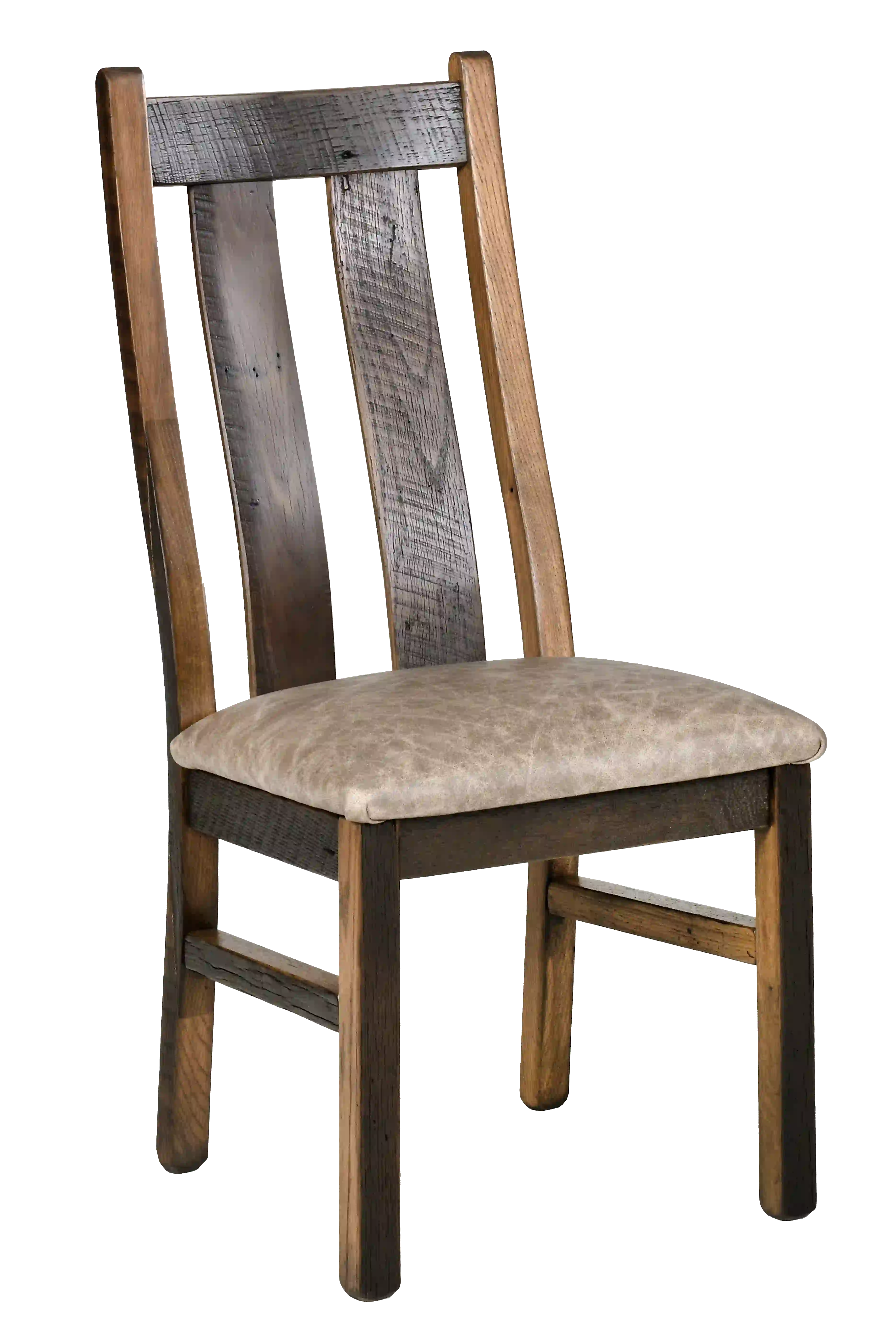 Amish Bristol Solid Hardwood Dining Side Chair - No, , , , , , , Barnwood, 3 Glaze Amish Bristol Solid Hardwood Dining Side Chair - 281-560-YPZ
