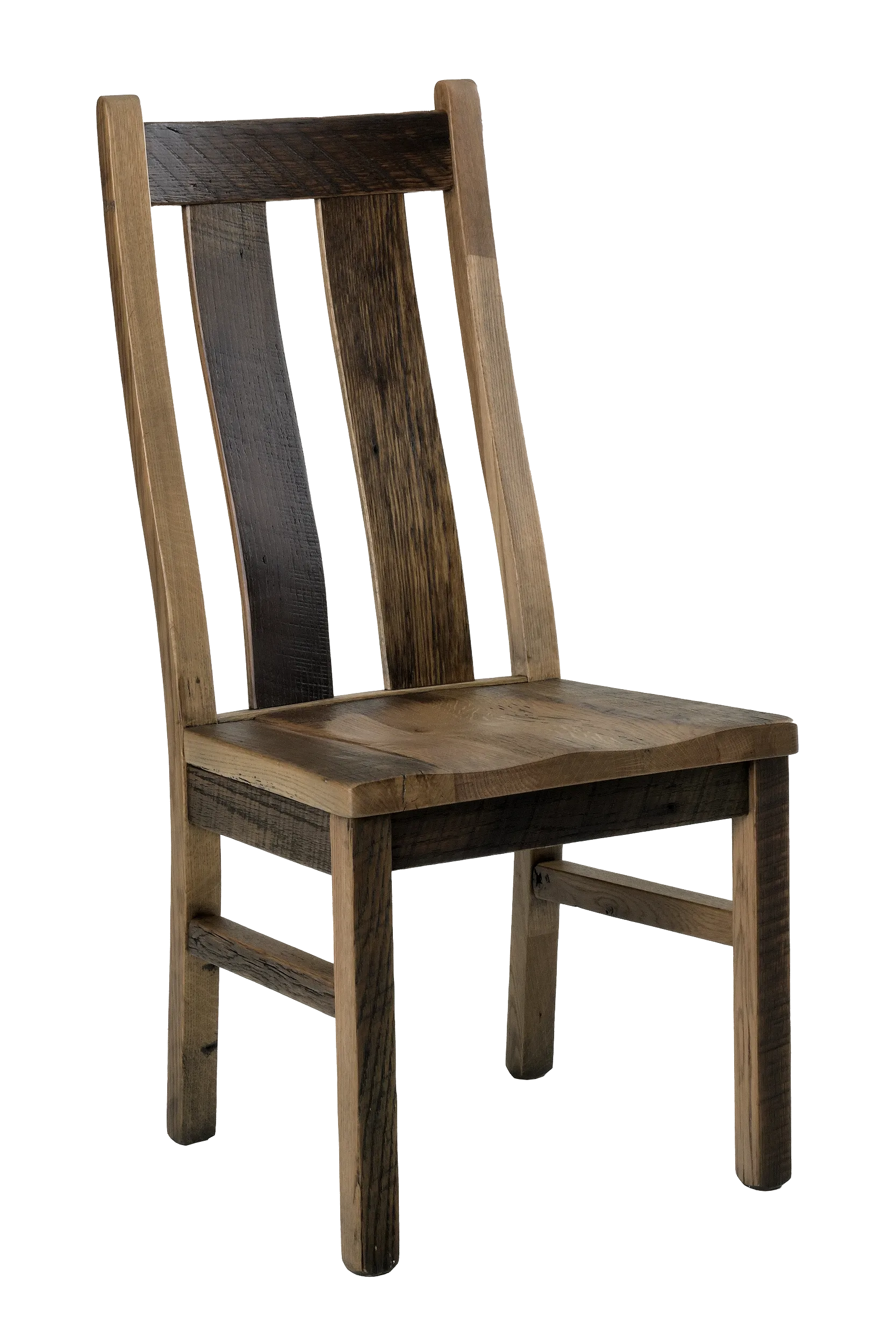 Amish Bristol Solid Hardwood Dining Side Chair - No, , , , , , , Barnwood, 3 Glaze Amish Bristol Solid Hardwood Dining Side Chair - 281-560-YPZ