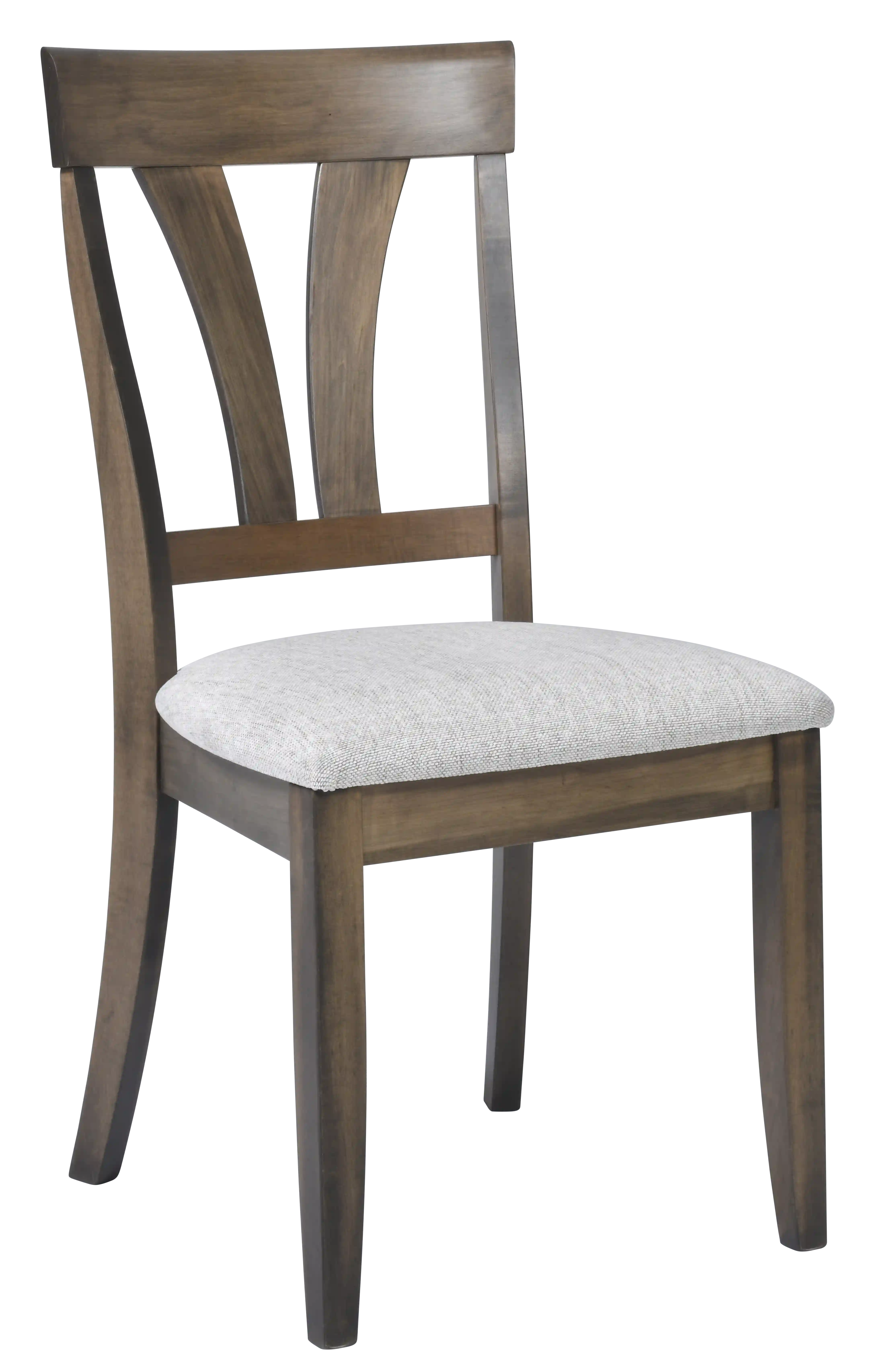 Amish Kimberley Solid Hardwood Upholstered Dining Side Chair - Amish Kimberley Solid Hardwood Upholstered Dining Side Chair - 281-567-HPZ