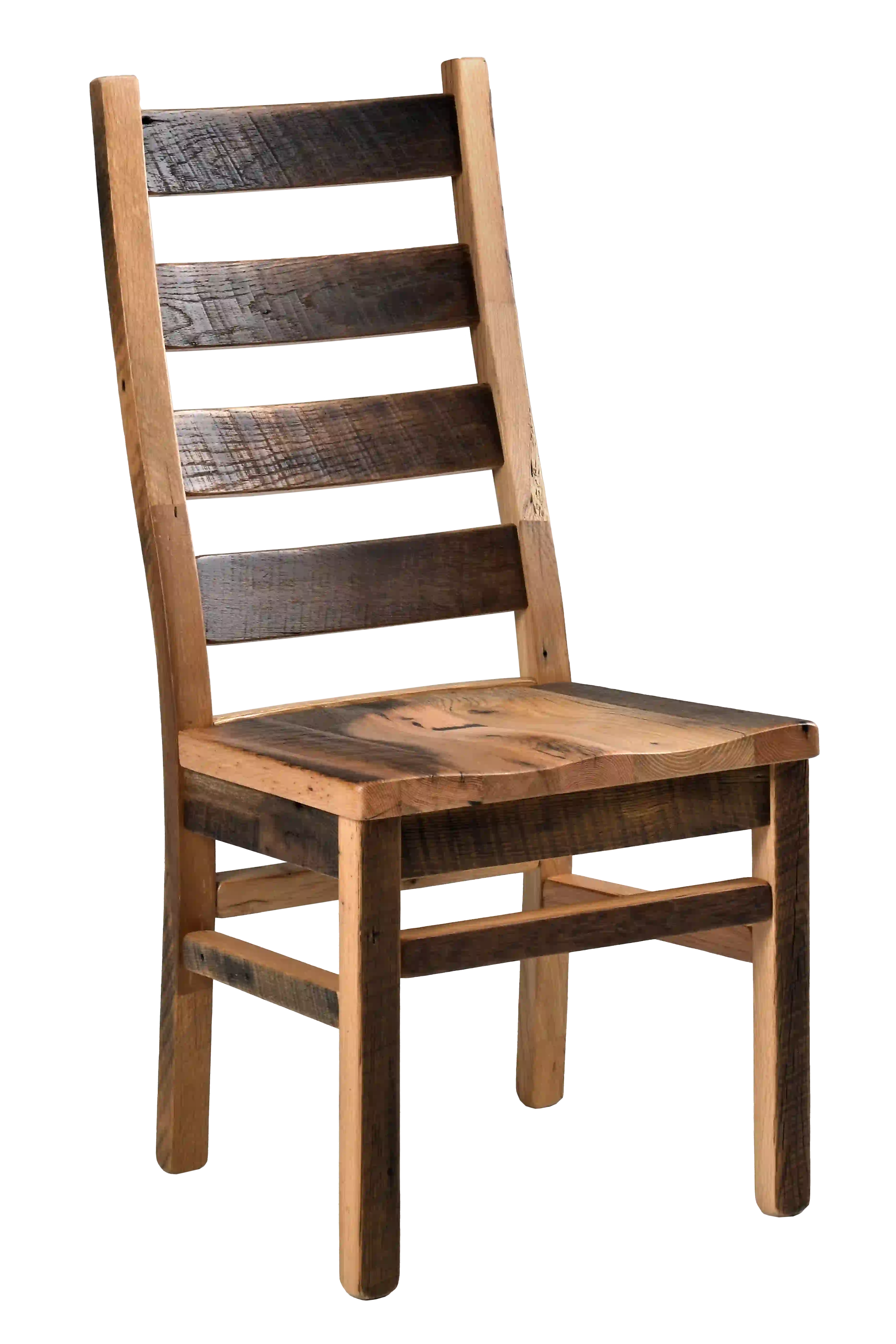 Amish Ladderback Solid Hardwood Dining Side Chair - Amish Ladderback Solid Hardwood Dining Side Chair - 281-568-IPZ