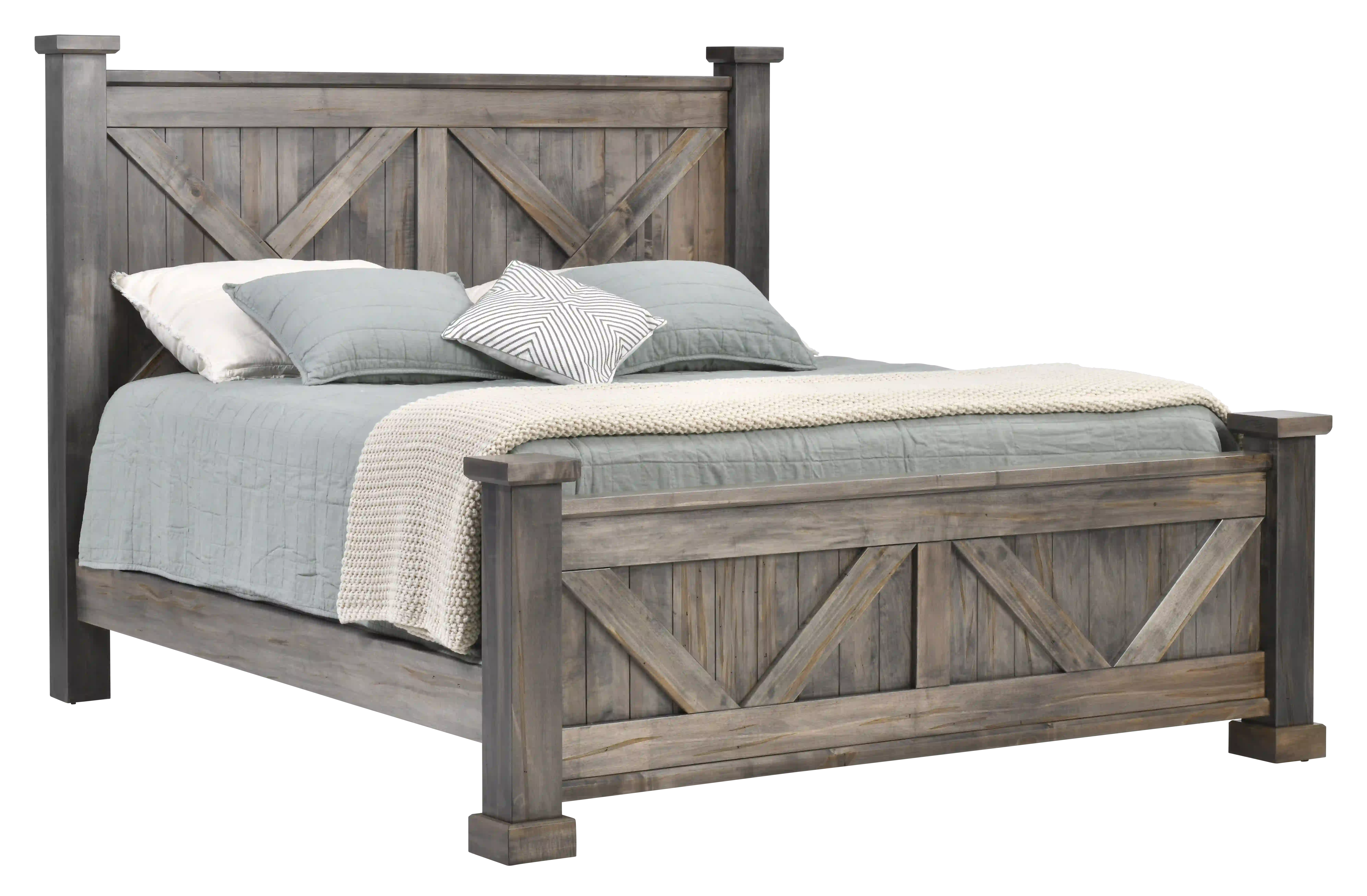 Amish Kimberley Solid Hardwood Bedroom Bed - Amish Kimberley Solid Hardwood Bedroom Bed - 281-630-HHY