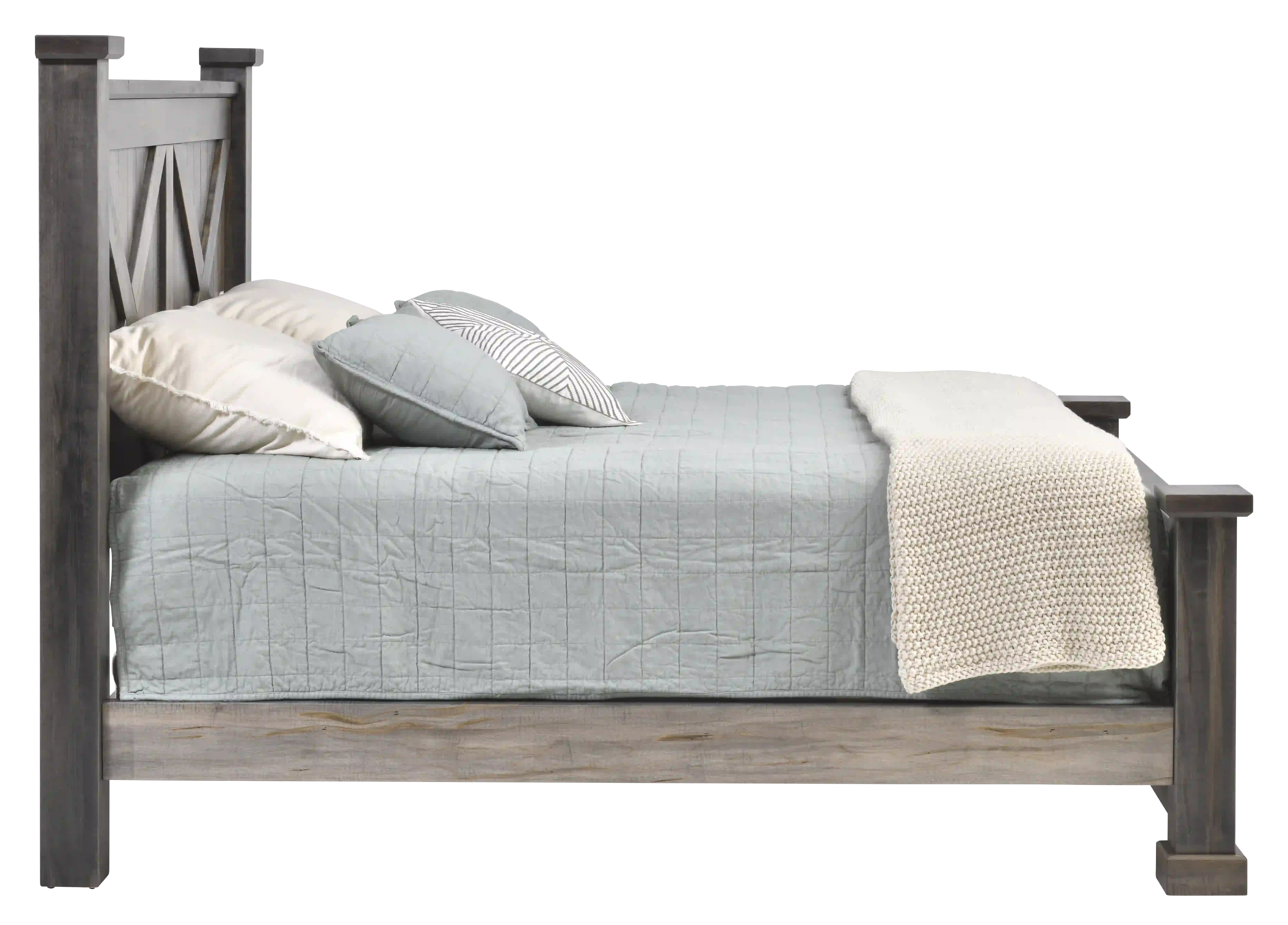Amish Kimberley Solid Hardwood Bedroom Bed - Amish Kimberley Solid Hardwood Bedroom Bed - 281-630-HHY