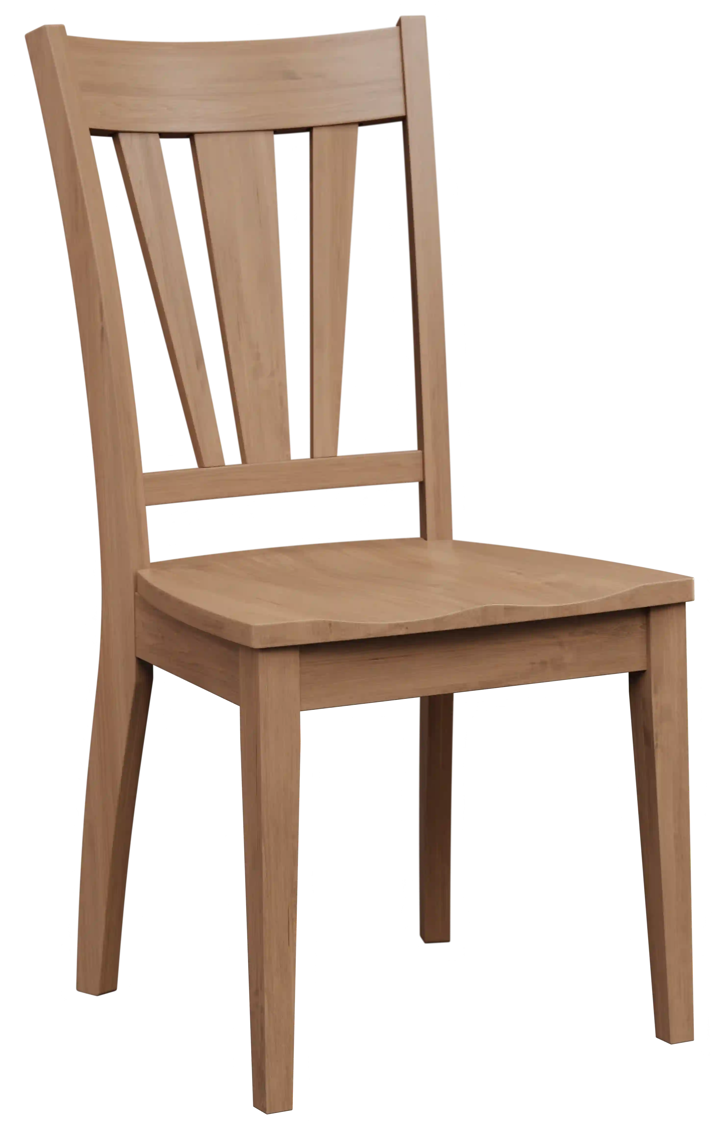 Amish Dayton Solid Hardwood Dining Side Chair - Amish Dayton Solid Hardwood Dining Side Chair - 281-682-APZ