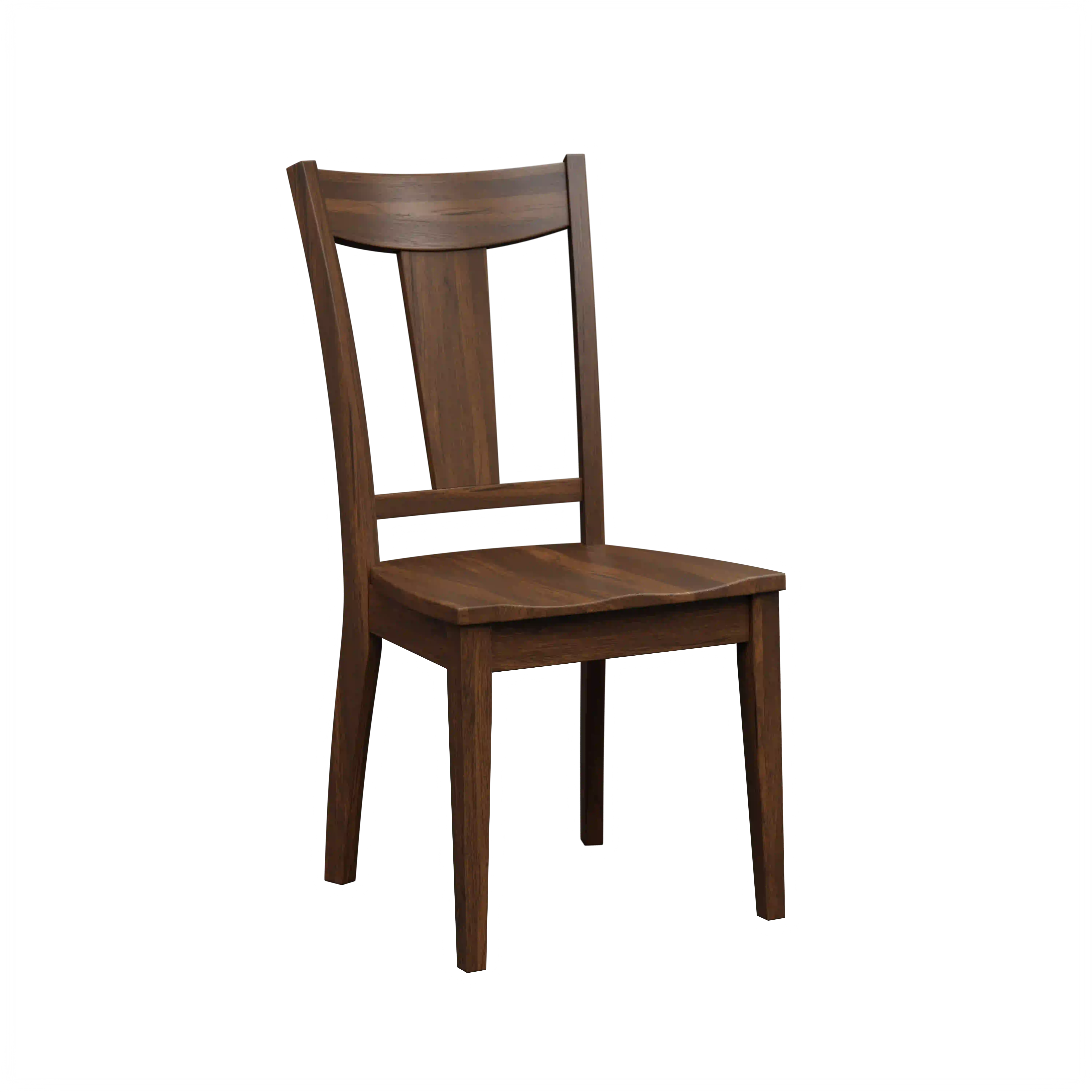 Amish Hamilton Solid Hardwood Dining Side Chair - Amish Hamilton Solid Hardwood Dining Side Chair - 281-696-EPZ