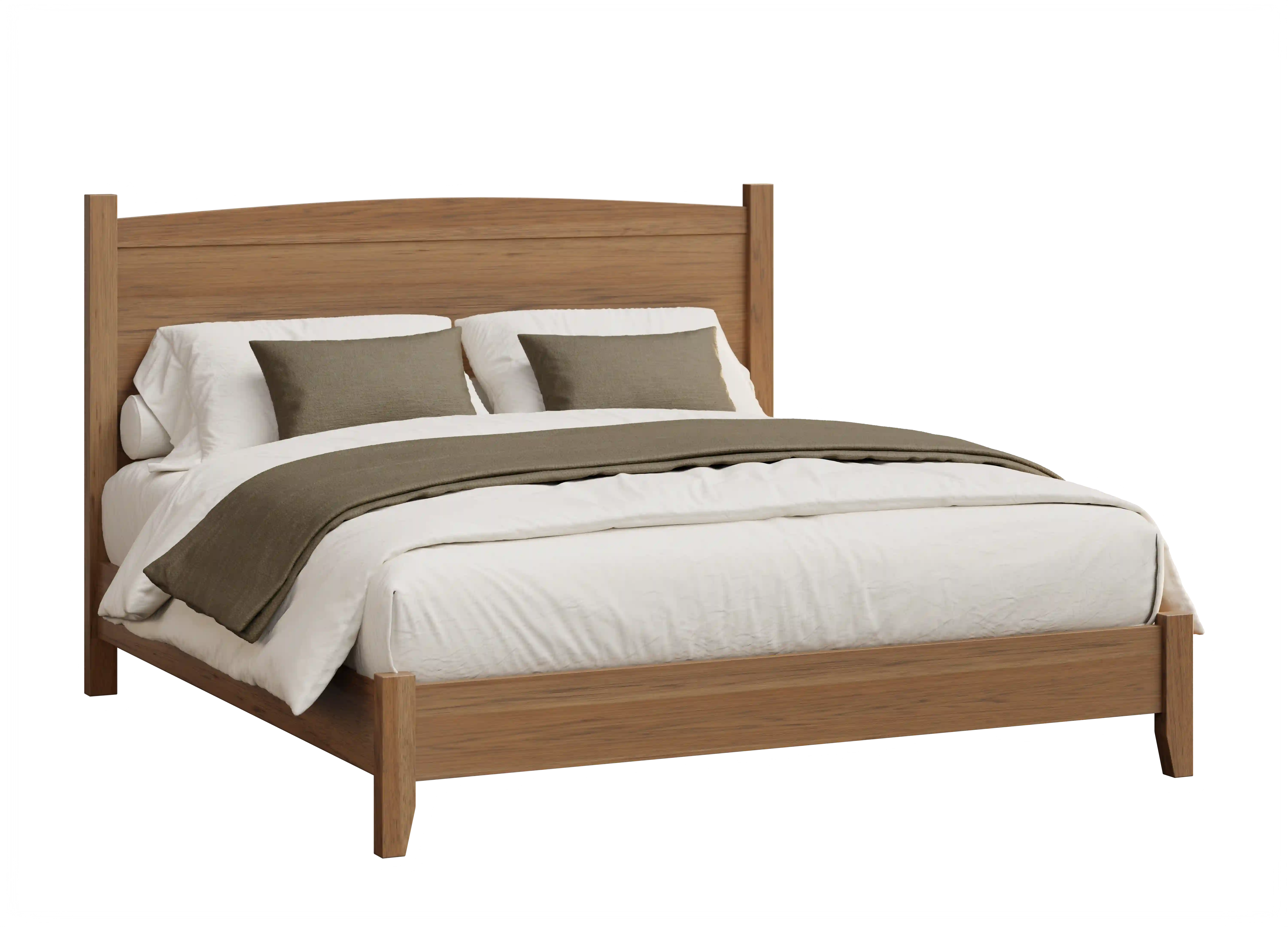 Amish Amanda Solid Hardwood Bedroom Arch Bed - Amish Amanda Solid Hardwood Bedroom Arch Bed - 281-XOZEYBA-H