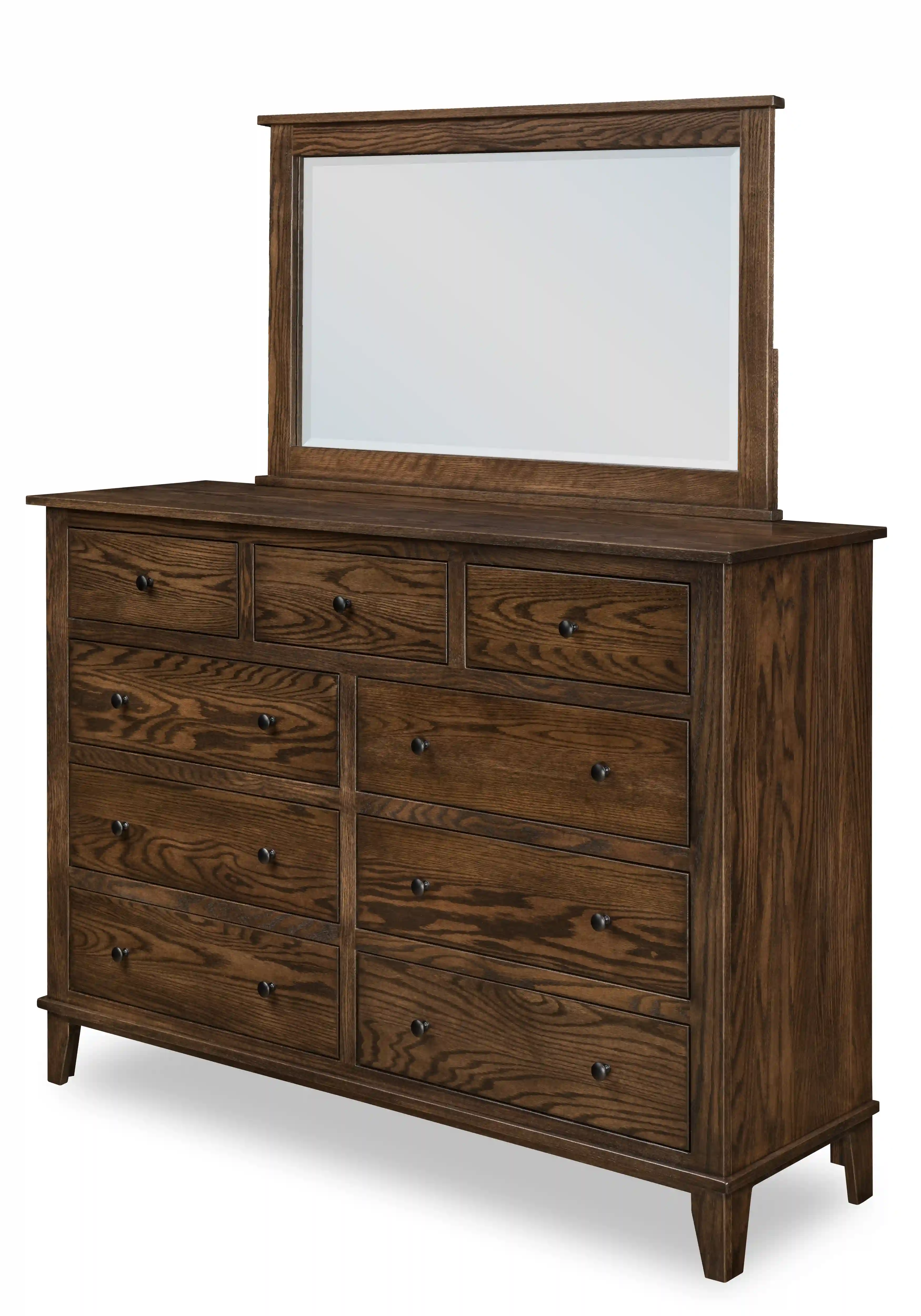 Madison Landscape Mirror - No, , , , , Oak, Charwood Madison Landscape Mirror - 310-Q-377Y