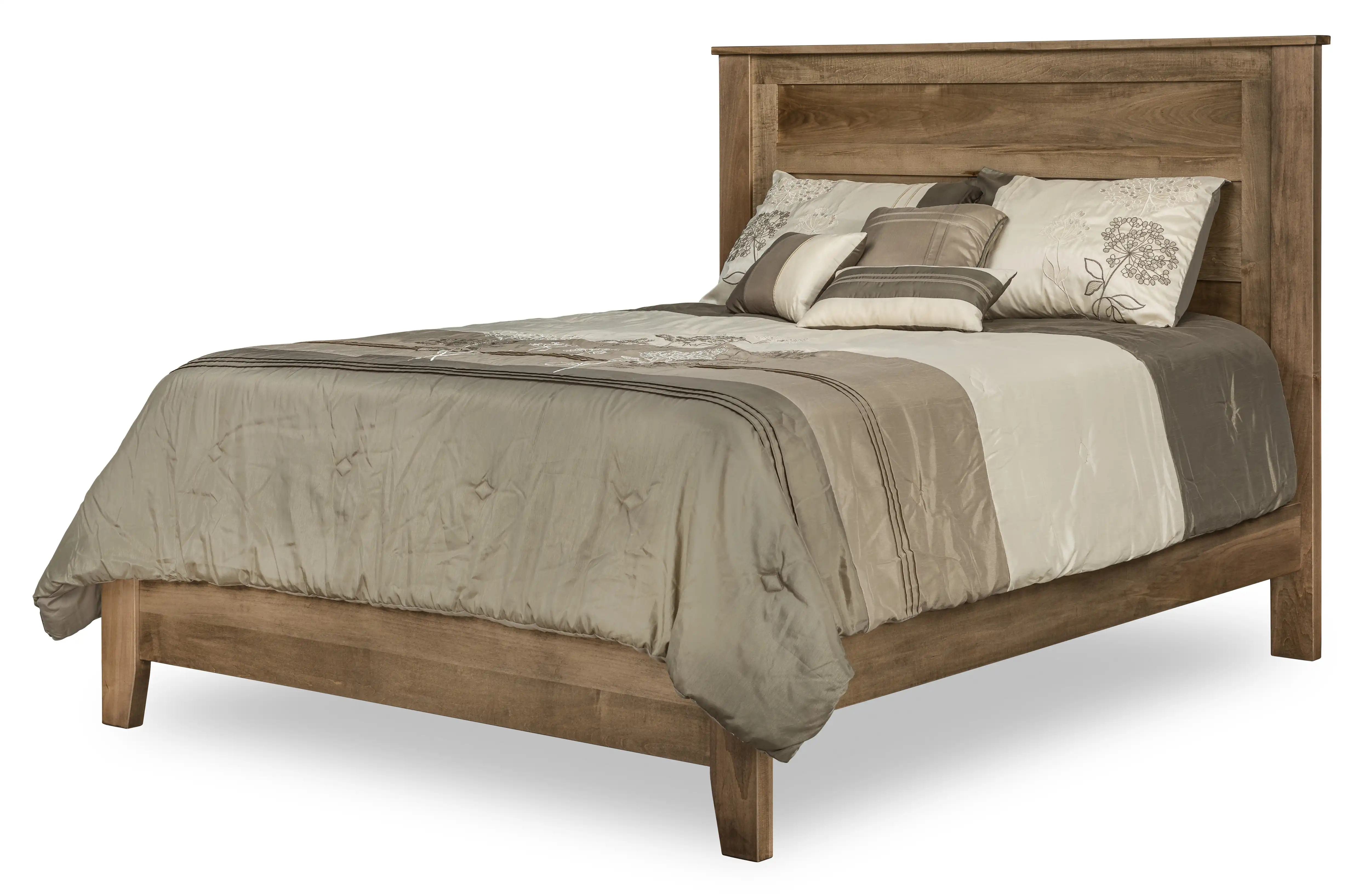 Madison Bed - Brown Maple, D22N08963 Sandstone, Queen Madison Bed - 310-Q-YBA